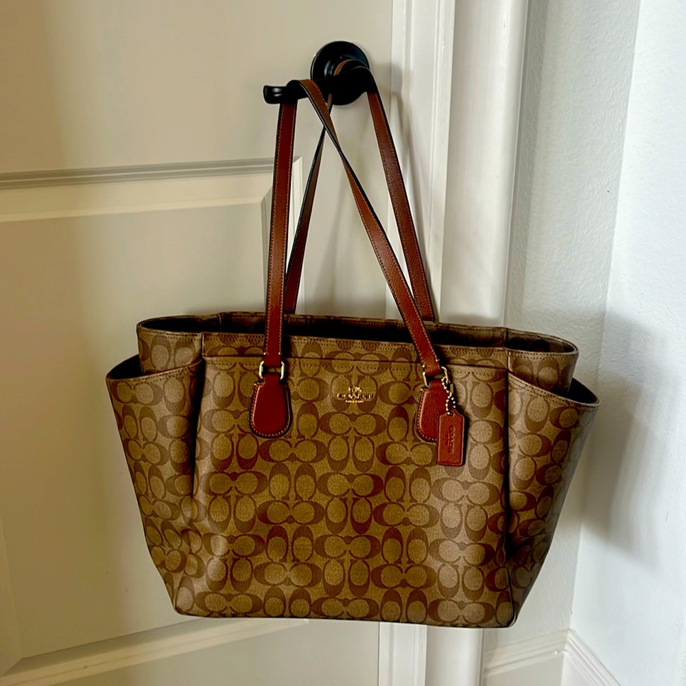 Coach Baby (fits 17” laptop!) Diaper Bag